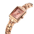 SKMEI 1407 beautiful ladies design reloj 316L stainless steel watches for women